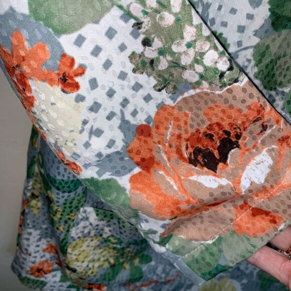 Anthropologie HD In Paris Bloomfield Floral Tee Blouse with Pockets Size S - Picture 6 of 7